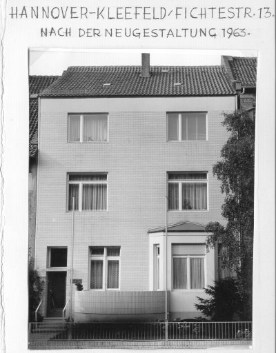 Das Gebäude der Geschäftsstelle nach dem Umbau 1963