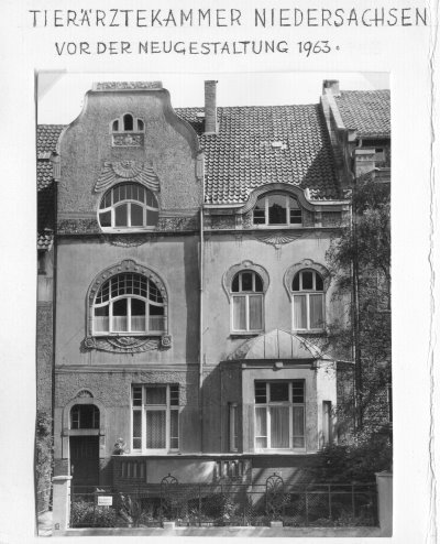 Foto Gebäude der Geschäftsstelle vor Umbau 1963